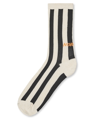 Mads Nørgaard - Antonella Strømper - Black/Vanilla Ice